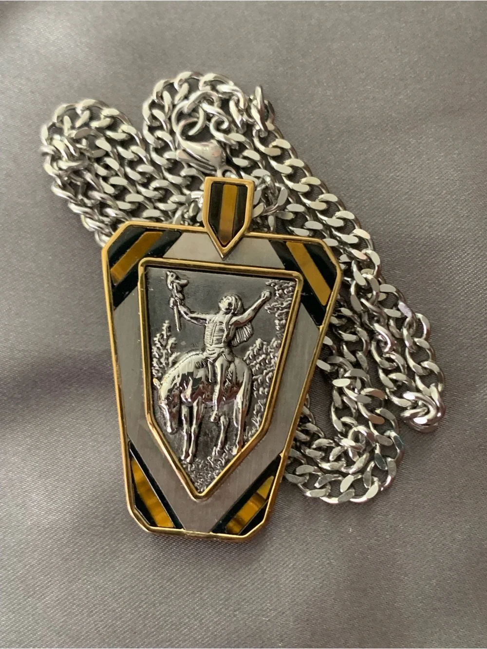 Chuck Ren Native American Pendant Necklace “Deliverance”
